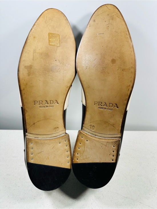 Vintage Prada Spring 2001 Brown Loafers Size 10 main image 5